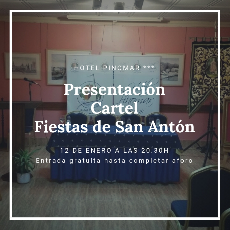 PresentaciónCartelFiestas de San Antón
